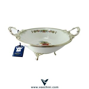 کاسه لیمونژ نقره ای پایه دار قطر 23 -VCHI035 (4)