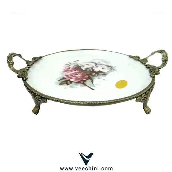 دیس گرد لمونژ گل رز - VCHI065 (2)