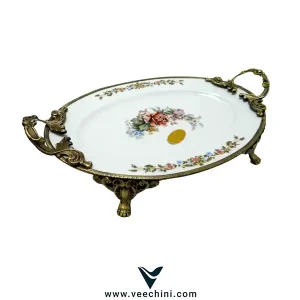 دیس بیضی لمونژ گل ریز - VCHI130 (4)