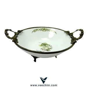 کاسه لمونژ گل سبز - VCHI144 (1)