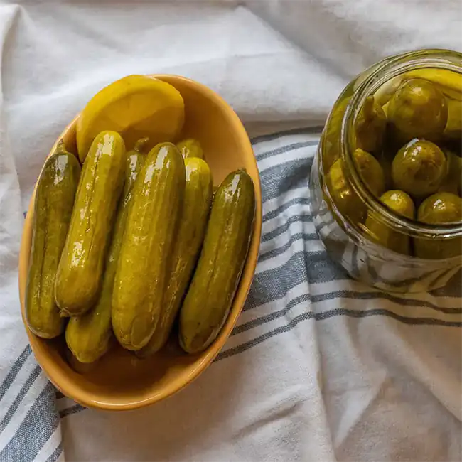 طرز تهیه خیارشور فوری