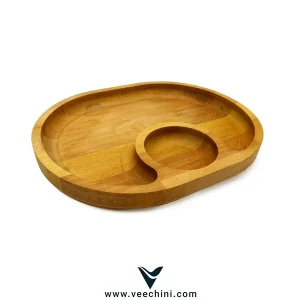 ظرف سرو چوبی با جای سس - VCHI147 (1)