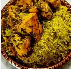 تره فرنگی پلو