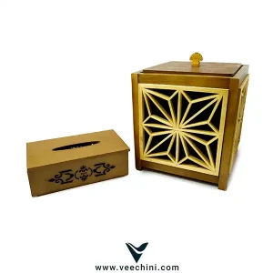 ست سطل ودستمال چوبی - VCHI170 (2)