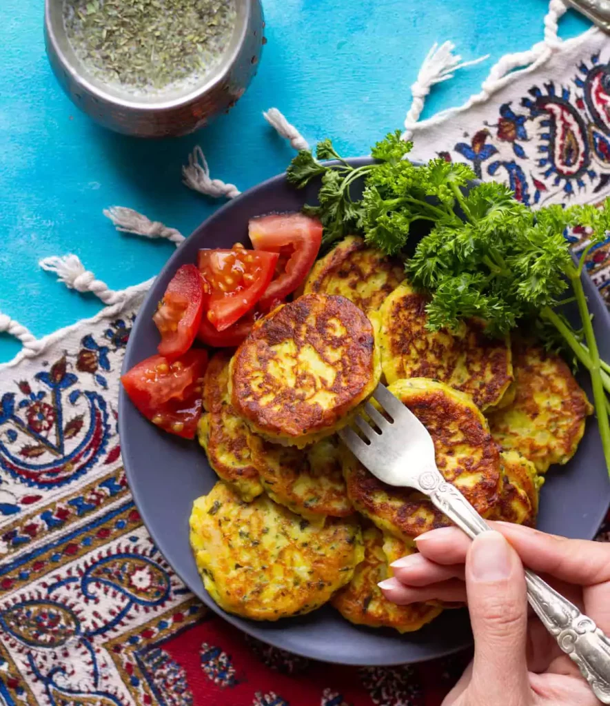 طرز تهیه کوکو سیب زمینی