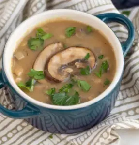 سوپ شیر وخامه