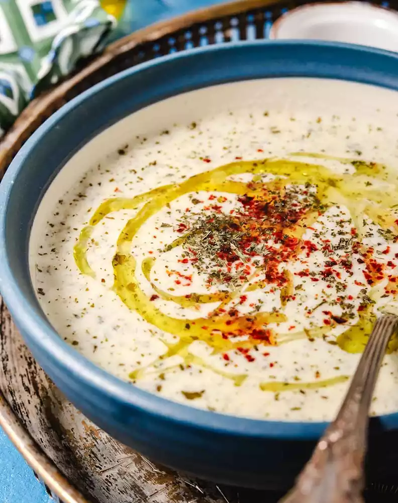 طرز تهیه سوپ ماست