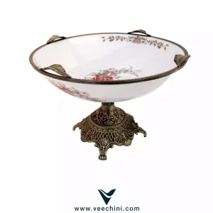میوه خوری لمونژ گرد پایه دار گل ریز - VCHI193 (3)