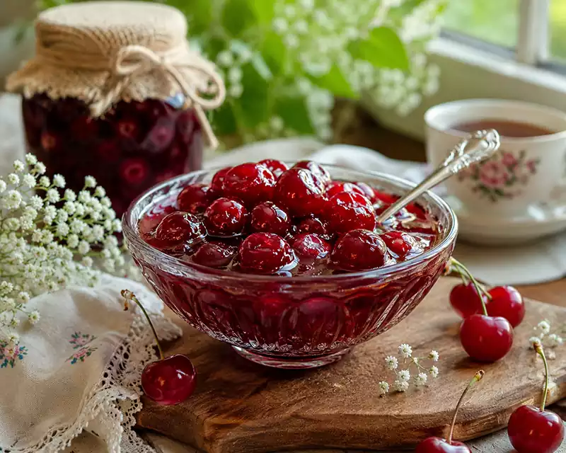 طرز تهیه مربا گیلاس