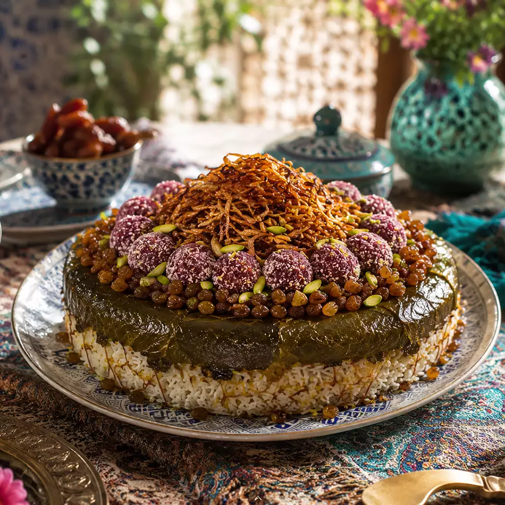 طرز تهیه رشته پلو