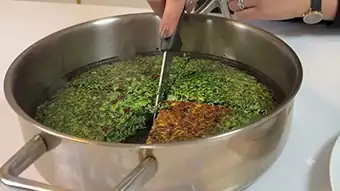 کوکو سبزی سرخ شده