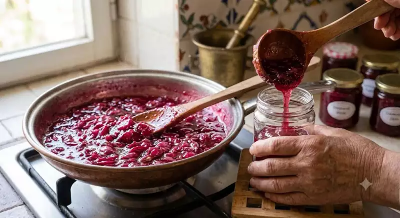 طرز تهیه مربا گل سرخ