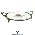 بشقاب لبه دار لمونژگل رز - VCHI066 (3)