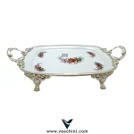 سینی لمونژ مستطیل نقره ای - VCHI173 (2)